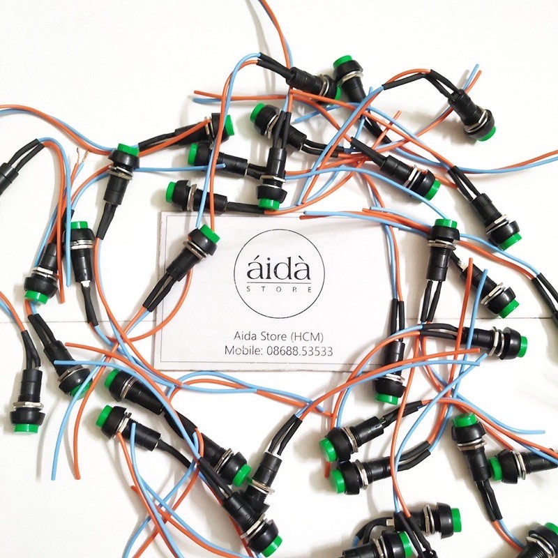 công tắc tắt mở, Passing, đề kèm dây cho đèn xe máy