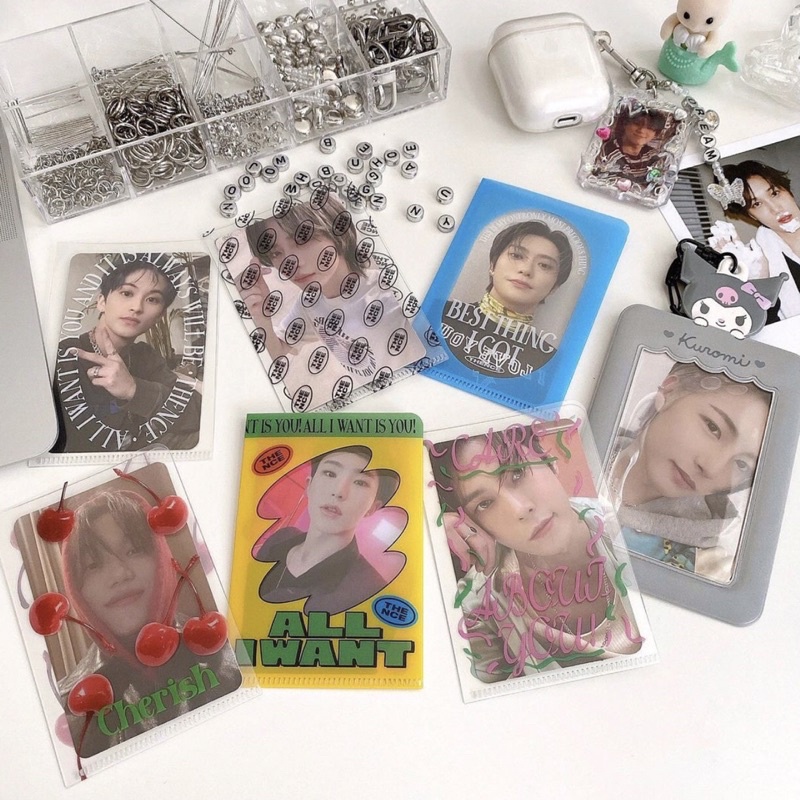 Bìa Đựng Ảnh THENCE - Photocard Holder L-Holder Thẻ Bo Góc