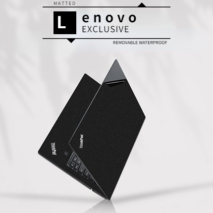 Miếng Dán Laptop Màu Đen Nhám 3 Mặt 14 '' 15.6 '' 13 '' Inch Lenovo Thinkpad X1 YogaS3 S5 Yoga 11E Yoga 12 E145 X200 X201 X230 X240 X270 X280