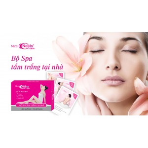 [chính hãng] BỘ SPA TẮM TRẮNG TẠI NHÀ NICE NEST (3 gói sản phẩm)