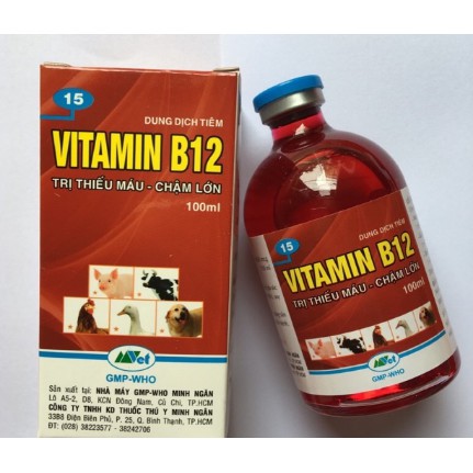 Vitamin B12 cho lan, cây cảnh 100ml Giải độc cây- Tái tạo tế bào mới (Thú Y)