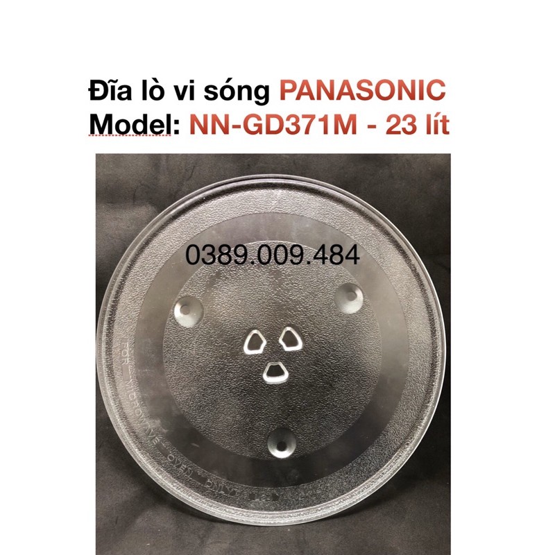 Đĩa lò vi sóng Panasonic NN-GD371M - 23 lít