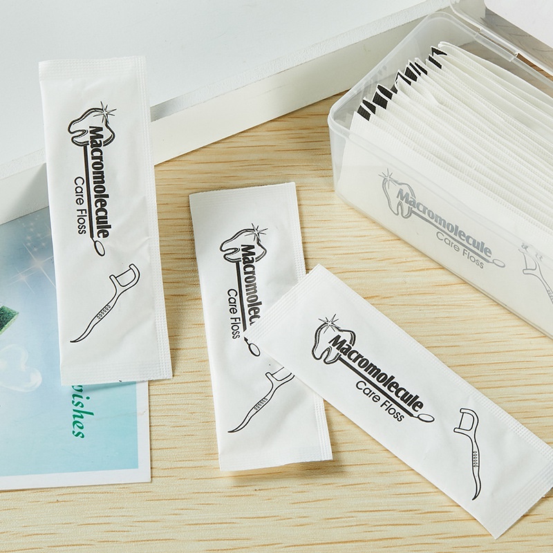 ✨Gói 10 ✨Tăm Chỉ Nha Khoa Bằng Nhựa Dùng Một Lần Chăm Sóc Răng Miệng Tiện Lợi