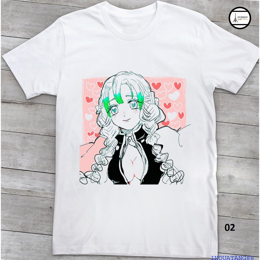 ÁO THUN NAM NỮ - Kimetsu no Yaiba- Luyến Trụ Kanroji Mitsuri