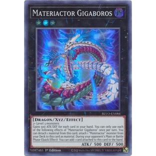 Thẻ bài Yugioh - TCG - Materiactor Gigaboros / BLVO-EN084'