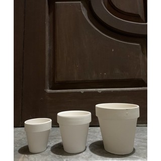 Chậu đất nung sen đá vẽ được ( Bát Tràng )