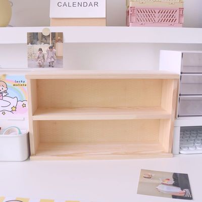 KỆ GỖ MINI 2 TẦNG  2053