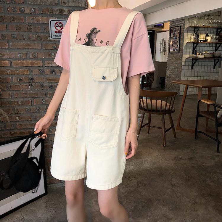 Quần Yếm Ống Rộng Phong Cách Hàn Quốc 2021 Cho Nữ | BigBuy360 - bigbuy360.vn