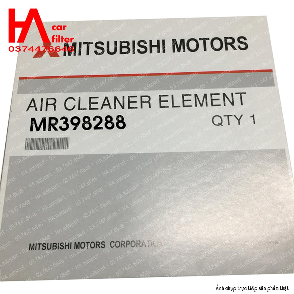 Lọc gió điều hòa (than hoạt tính) Mitsubishi Triton đời 2005-2014,Grandis đời 2003-2010, Pajero Sport đời 2011-15.