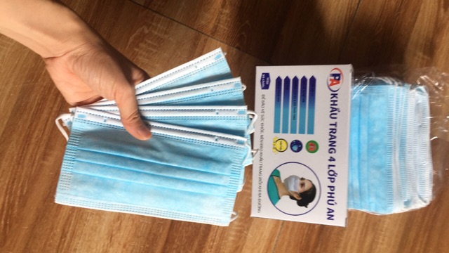 Khẩu trang y tế hàng 4 lớp 50c kháng khuẩn