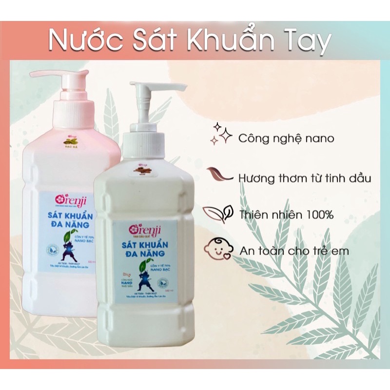 Nước Rửa Tay Khô, Dung Dịch Rửa Tay, Sát Khuẩn Orenji 500ml - Chứng Nhận Tiêu Chuẩn | BigBuy360 - bigbuy360.vn