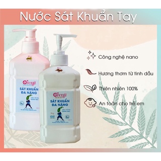 Nước Rửa Tay Khô, Dung Dịch Rửa Tay, Sát Khuẩn Orenji 500ml - Chứng Nhận Tiêu Chuẩn