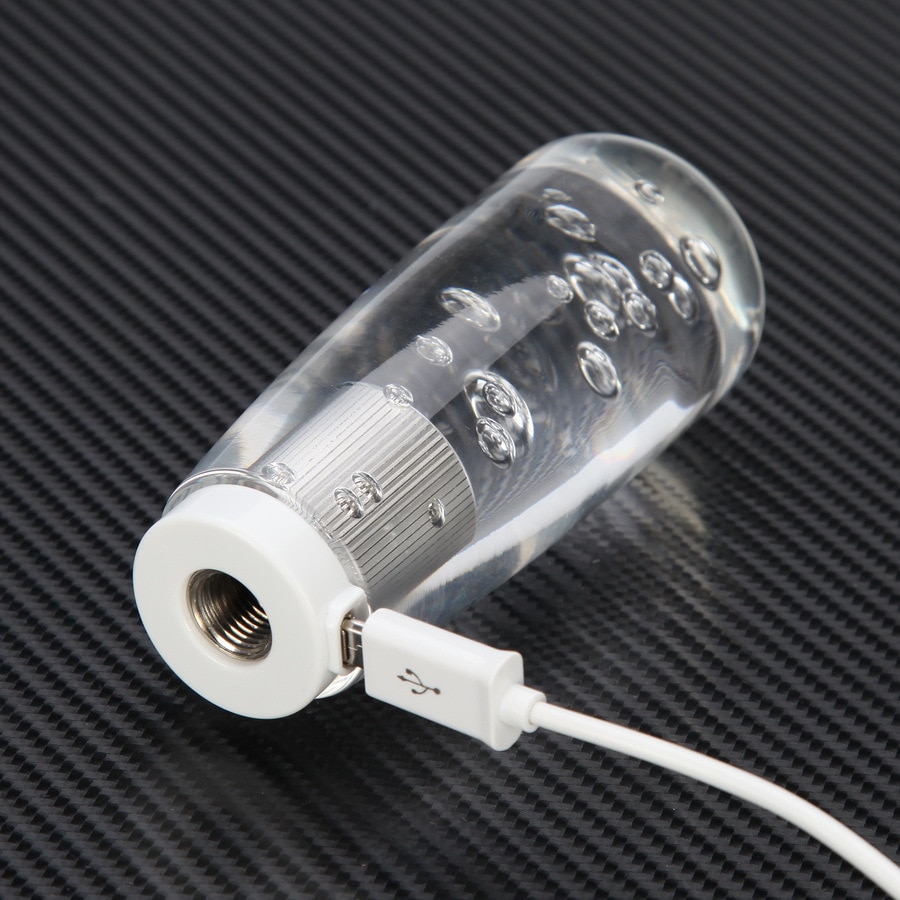 Tay Nắm Cần Số Xe Hơi Có Đèn LED gradient 10/15/20/25/30CM Nhiều Màu Tay nắm cần số xe hơi pha lê trong suốt có đèn Led