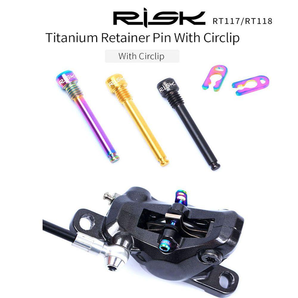 Set 2 Kẹp Cố Định Đĩa Thủy Lực Bằng Titan Chất Lượng Cao