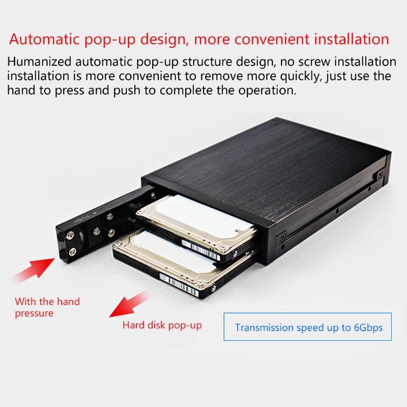 Hộp Đựng Ổ Cứng Đôi IWO OImaster EB 6250