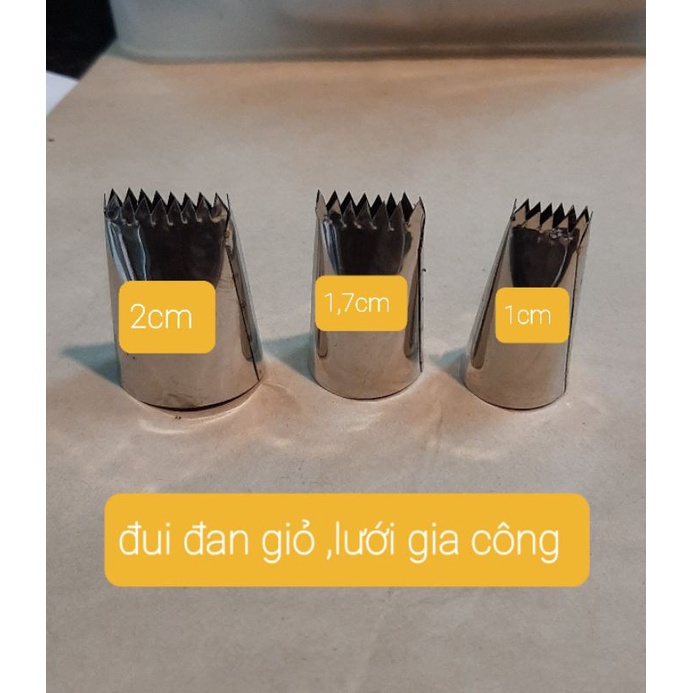 Đui bắt bông kem bơ bánh sinh nhật ,xôi hoa đậu