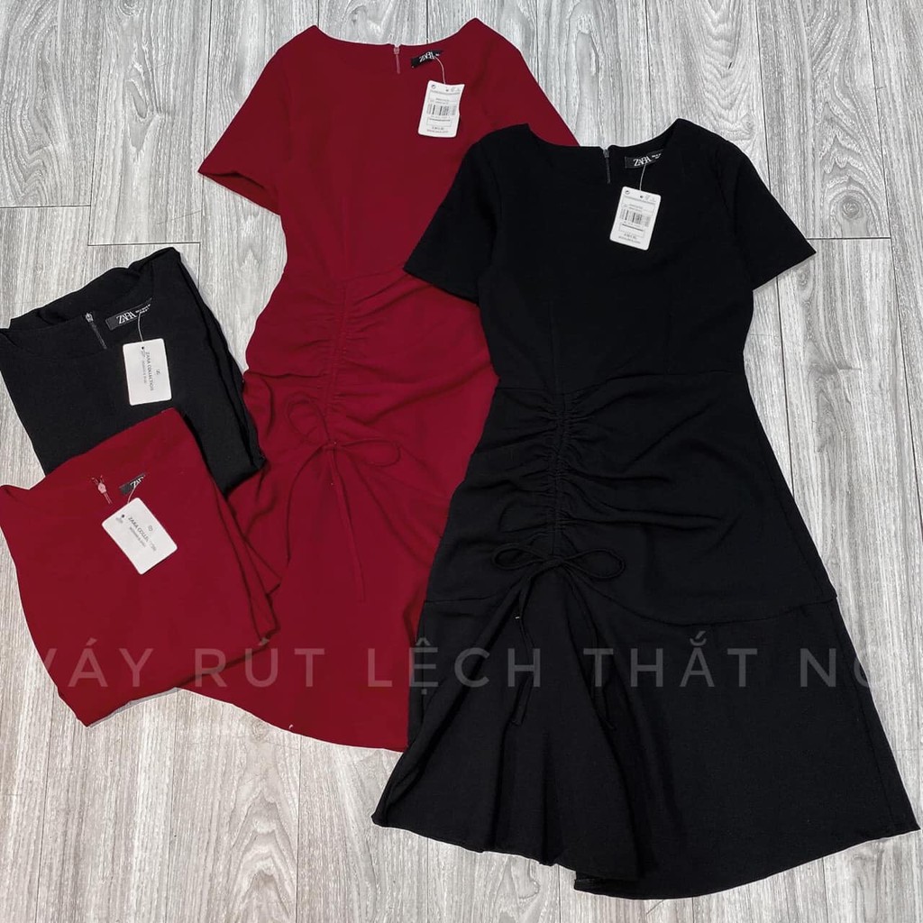 Váy rút hông basic chất tuyêt mưa l1