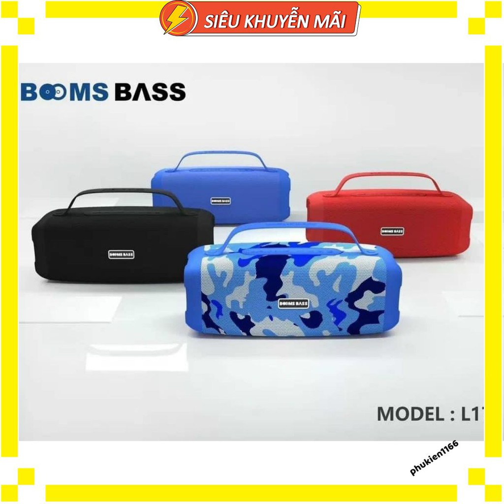 Loa Bluetooth Bombass L17 âm thanh Bass siêu ấm - Hỗ trợ thẻ nhớ,FM,audio 3.5mm hàng cao cấp