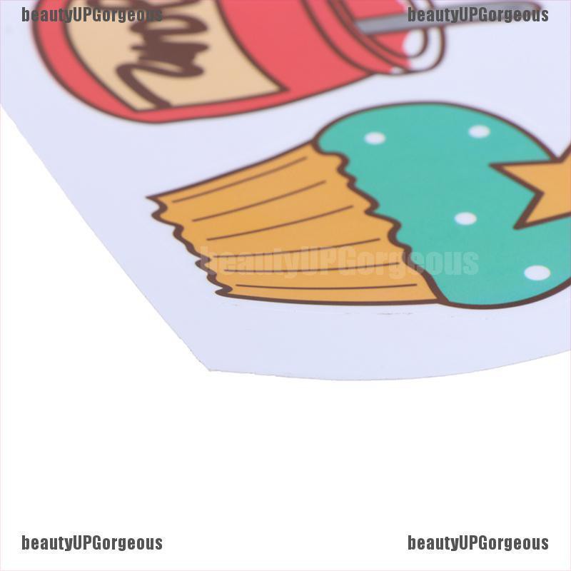 Miếng dán tường bằng Vinyl tự dính họa tiết thức ăn có thể tháo gỡ trang trí nhà bếp