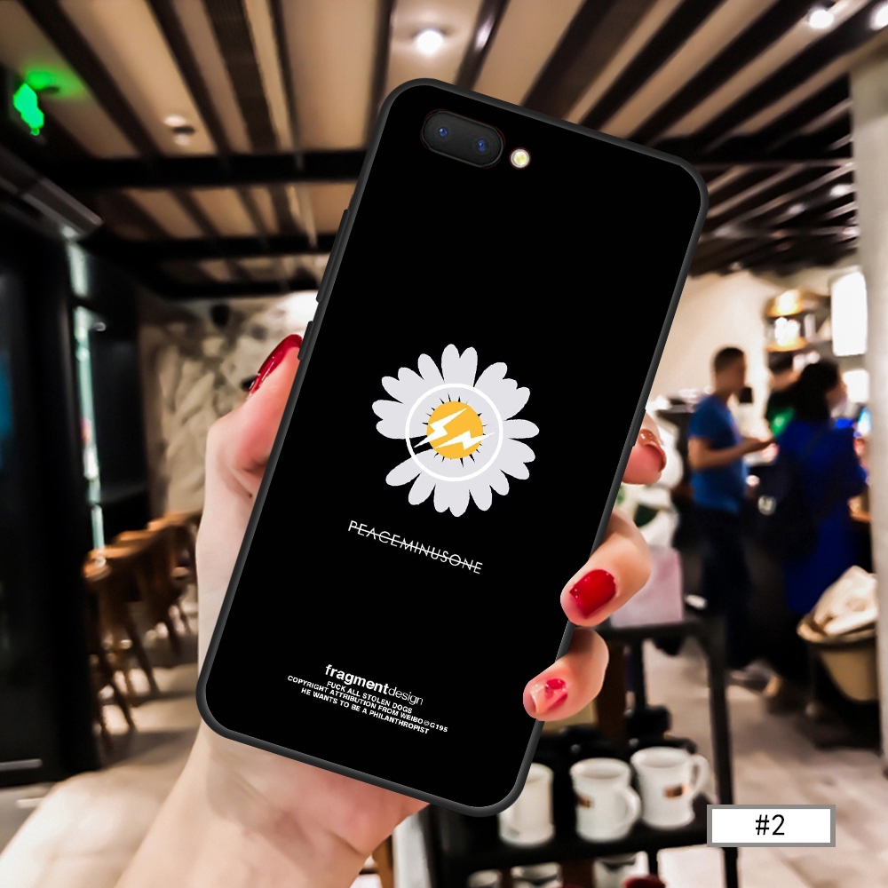 Ốp điện thoại mềm in họa tiết hoa cho OPPO A3S A5S A7 A83 A1K F5 F9 F7 F5 Youth F1S F11【lyfs】