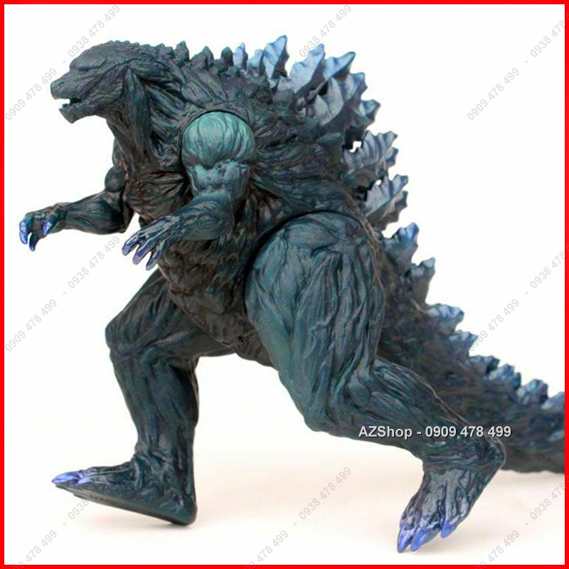 Mô Hình Khủng Long Godzilla Sắc Xanh - Cao 15cm - 7765.3