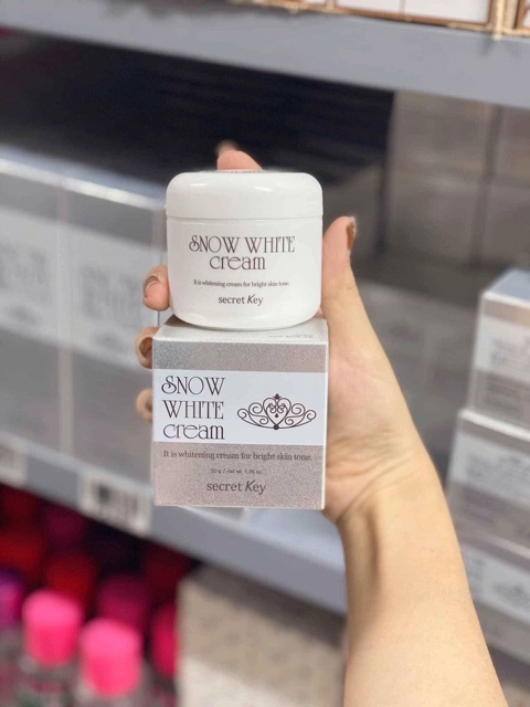 👉KEM DƯỠNG TRẮNG DA SECRET KEY SNOW WHITE CREAM.