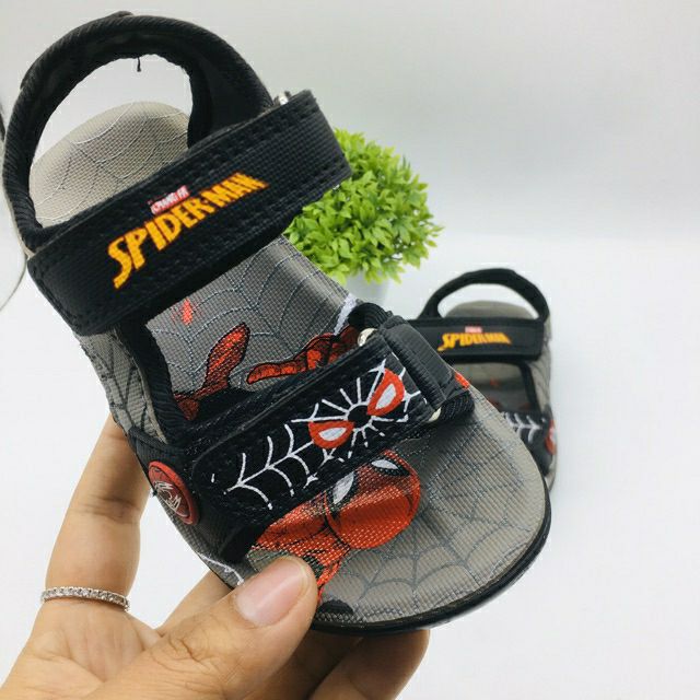 Sandal nhền nhện sz24 -36 đế dẻo da mềm siêu hot cho bé trai ( Hàng Công ty sx tại Việt nam)