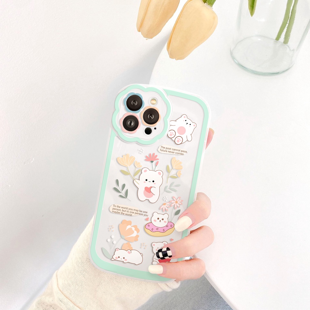 Ốp lưng iphone camera hoa donut bear 6/6plus/6s/6splus/7/7plus/8/8plus/x/xs/11/12/13/14/pro/max/promax/plus/shin/case