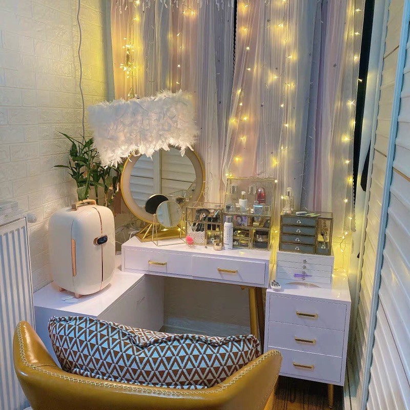 Beauty Fridge tủ lạnh 2 cánh bảo quản mỹ phẩm PINKTOP - 2023 - CHÍNH HÃNG - PKT13