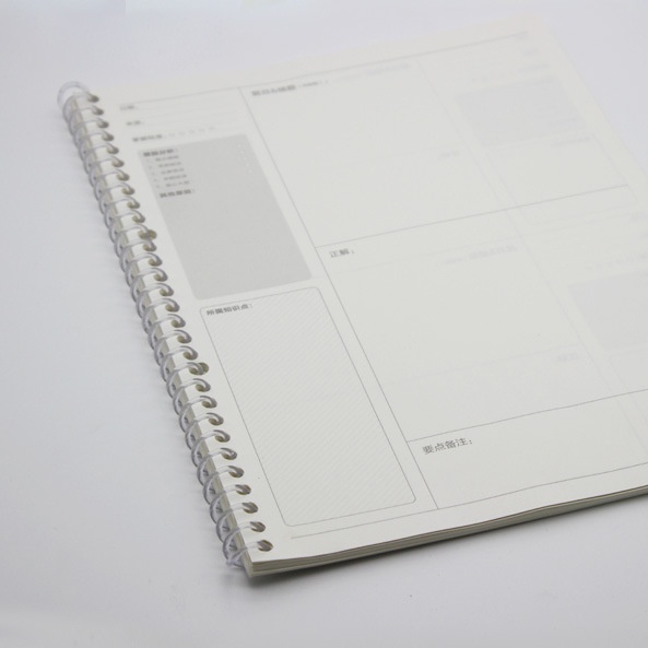 Gáy lò xo làm sổ còng Béo shop còng xoắn nhiều màu bằng nhựa dẻo làm sổ A4 A5 B5 planner bullet journal