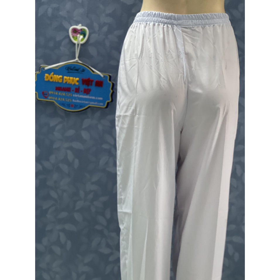 ☘ Mua Quần y tế Scrubs Trắng Nam Nữ được tặng 10 set khẩu trang KF94 - Vải kaki dầy mịn đẹp giá tốt cho mọi nhà.