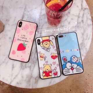 Ốp lưng 8plus / iphone xsmax/ x/6p/7p - ốp lưng kính in hình - van1991