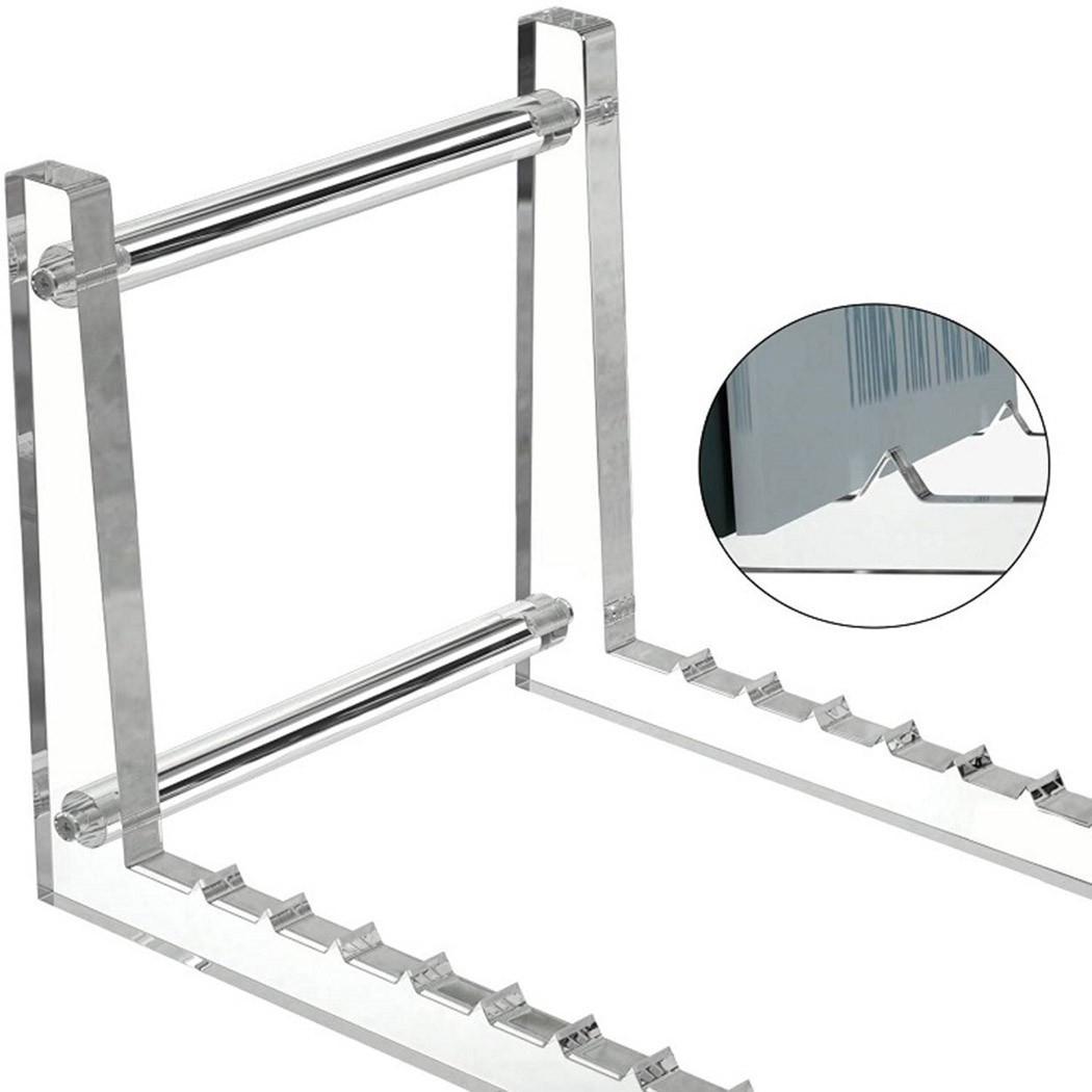 Giá Đỡ Điện Thoại / Máy Tính Bảng / Đĩa Dvd Bằng Acrylic Trong Suốt Tiện Dụng