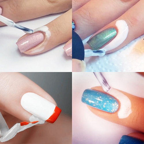 Gel Latex Dạng Lột Màu Trắng 14ml Dùng Để Trang Trí Móng Nghệ Thuật