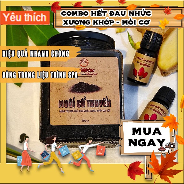 Muối ngâm chân thảo dược (CAO CẤP) dùng tại spa QUÊ MỘT CỤC 500g (handmade)