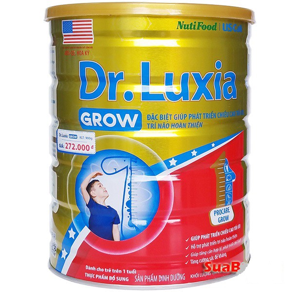 Sữa Dr Luxia Grow 900g ( Nutifood )