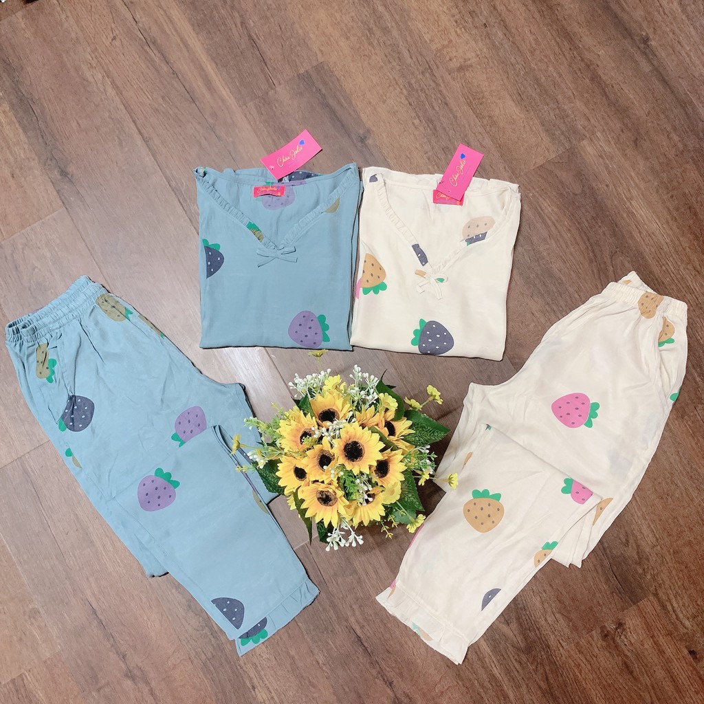 Họa tiết dâu siêu xinh