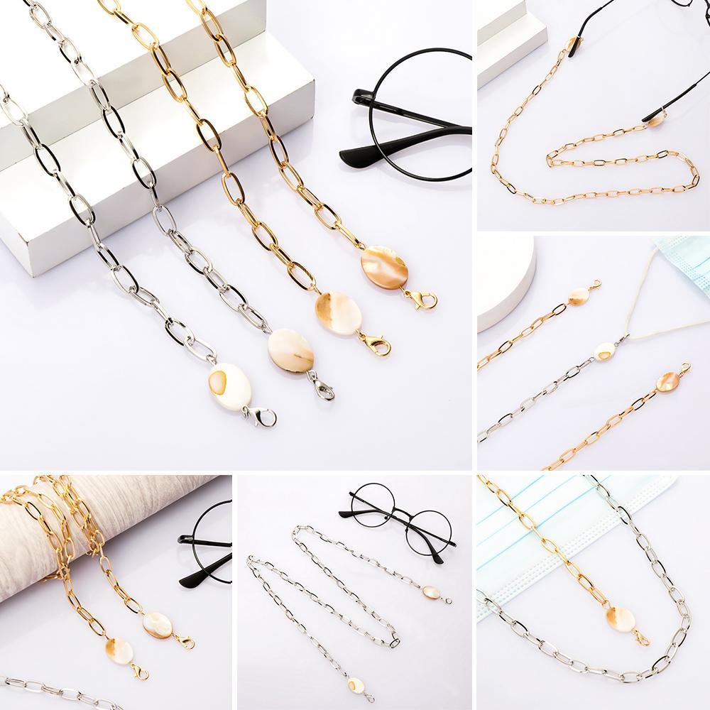 Dây Đeo Giữ Mắt Kính Chống Trượt Hình Vỏ Sò Dành Cho Nam Nữ