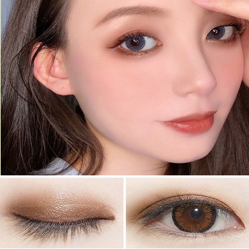 [Hàng mới về] Thỏi Phấn Mắt / Son Môi Hai Màu Sắc Lâu Trôi Chống Thấm Nước Độc Đáo