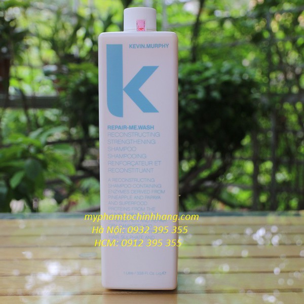 DẦU GỘI DẦU XẢ PHỤC HỒI TÓC HƯ TỔN KEVIN MURPHY REPAIR ME 1000ML