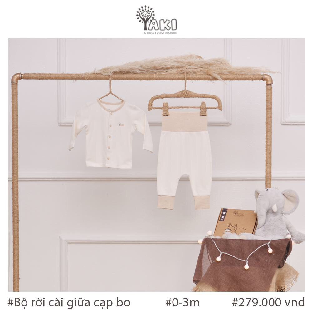 [SALE 139K] Bộ Dài Thu Đông Hãng YAKI SALE 50% Cho Bé Sơ Sinh Đến 6-9m - Shop NGA STONE