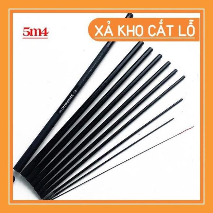 Cần Câu Tay SHIMANO Cacbon Cao Cấp - GIÁ SIÊU RẺ do Phân Phối Chính Hãng Đủ size 2m7-3m6-4m5-5m4-6m3 test 1kg