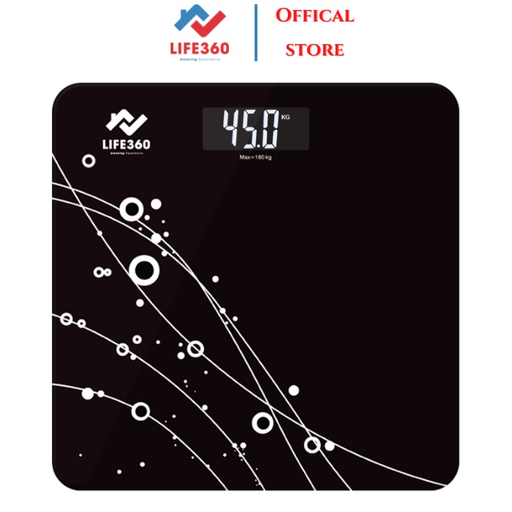Cân sức khỏe điện tử Life360 AR-S18D - Hàng Chính Hãng