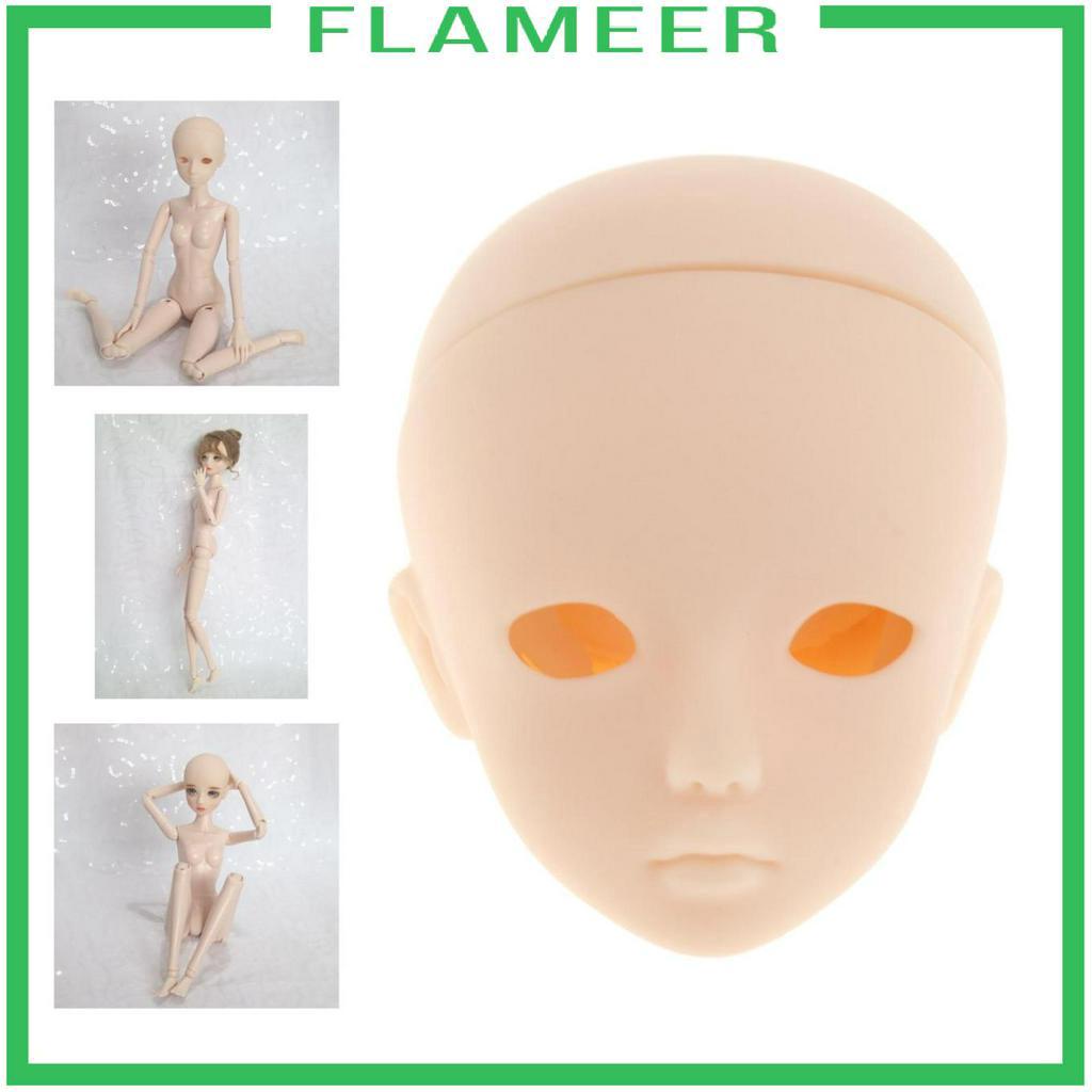 Đầu Búp Bê Bằng Nhựa Tỉ Lệ 1: 6 Chất Lượng Cao