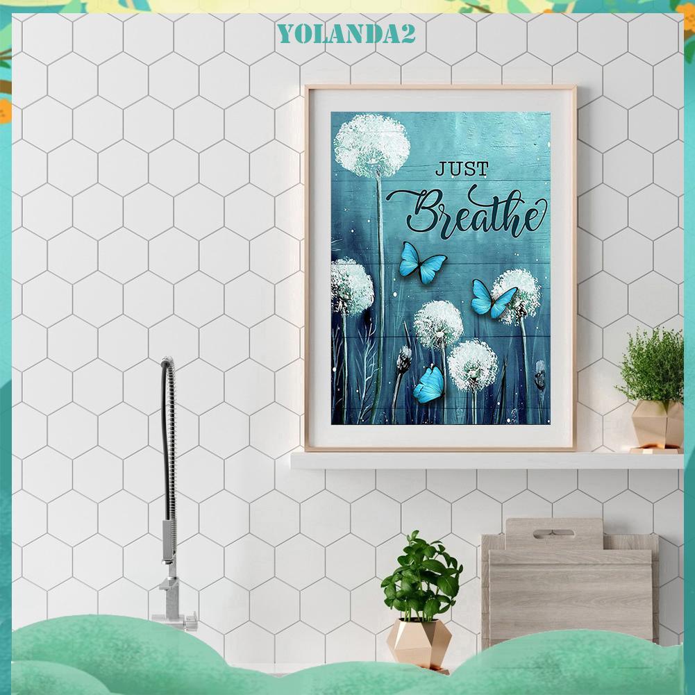 Toàn Bộ Tranh Thêu Chữ Thập Hình Hoa Bồ Công Anh Và Bướm 11ct