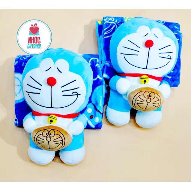 Gối mền Doraemon lông mịn - 45420