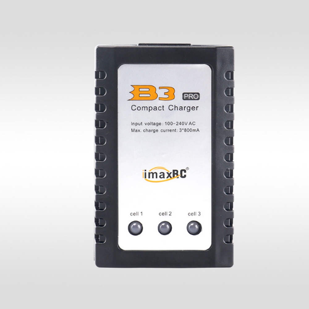 Bộ sạc B3 Pro imax RC 10W máy bay mô hình không người lái flycam 2S-3S pin lithium 7.4V11.1V sạc cân bằng