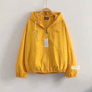 Áo Khoác KAKI 2 Lớp BLINK GINNY MT-01 | Áo Khoác Chống Nắng Có Mũ | Hàng Đẹp