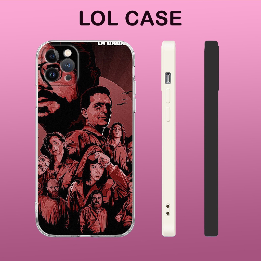 Ốp di động money heist poster film cho iphone 6 - iphone 13 MOH20210007