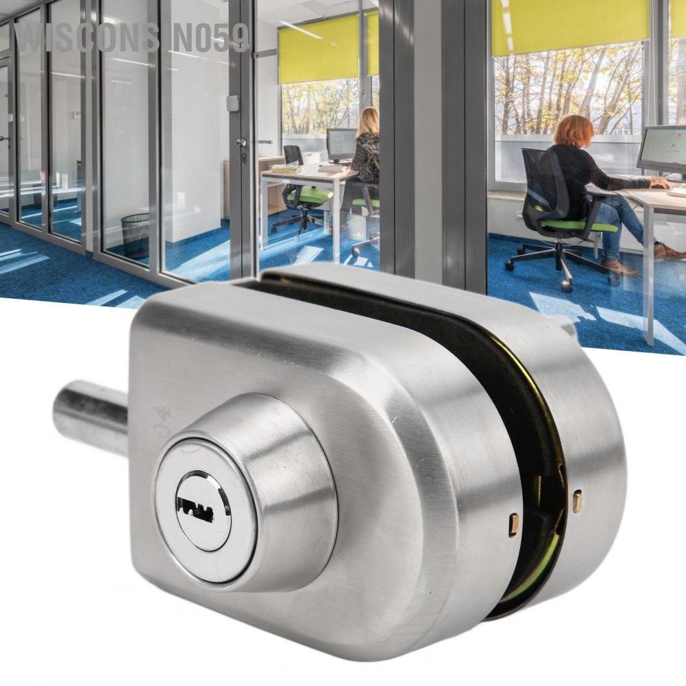 Wisconsin059 Push Sliding Gate Lock Corrosion Resistant Antioxidant Stainless Steel G